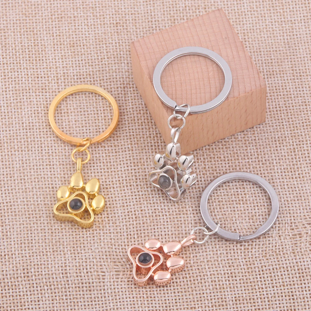 Pawsome Memory Keychain