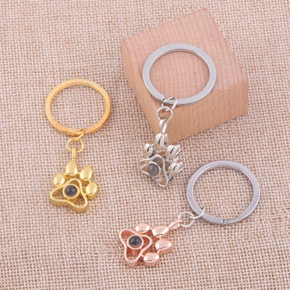 Pawsome Memory Keychain